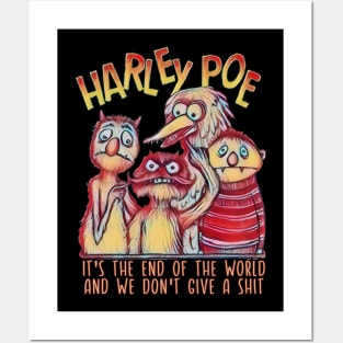 HARLEY POE - End of the World Posters and Art